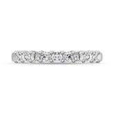 Diamond 1 ct tw Round Cut One Row Ring in 14K White Gold